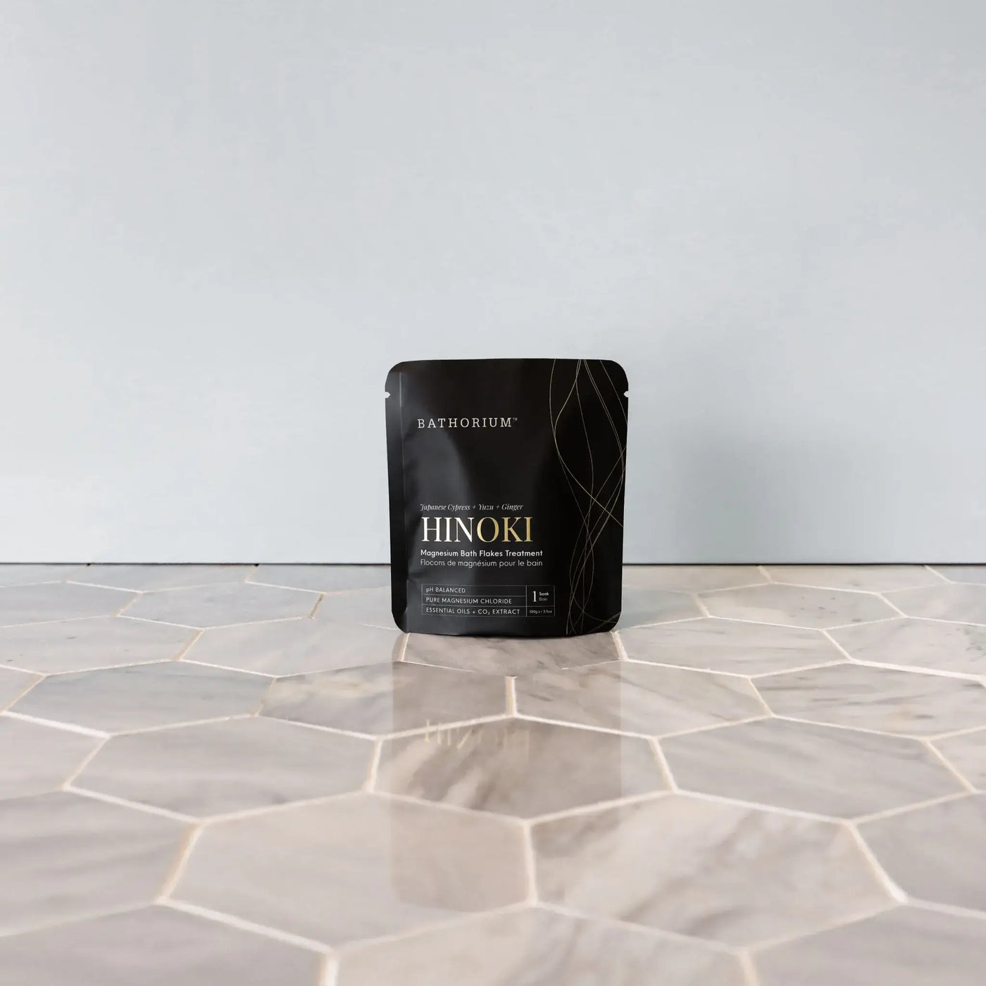 Hinoki Magnesium Bath Flakes 100g