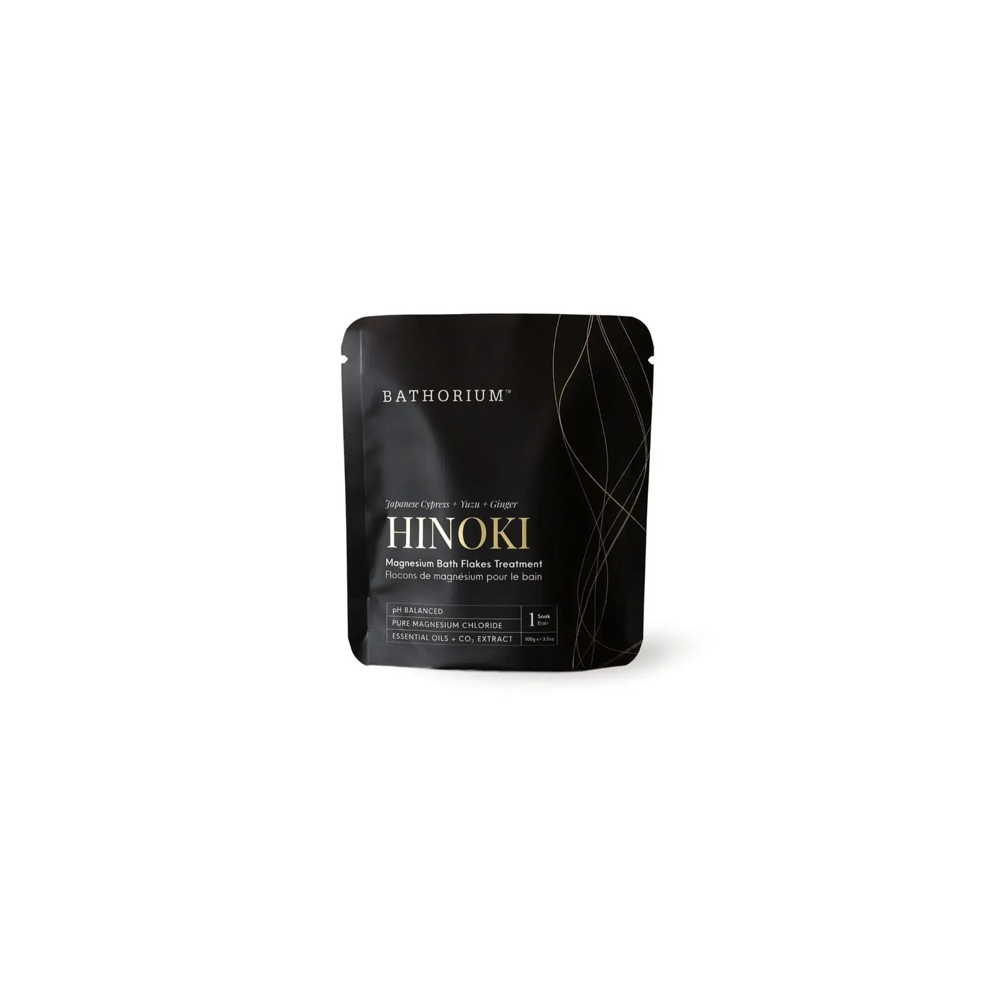 Hinoki Magnesium Bath Flakes 100g