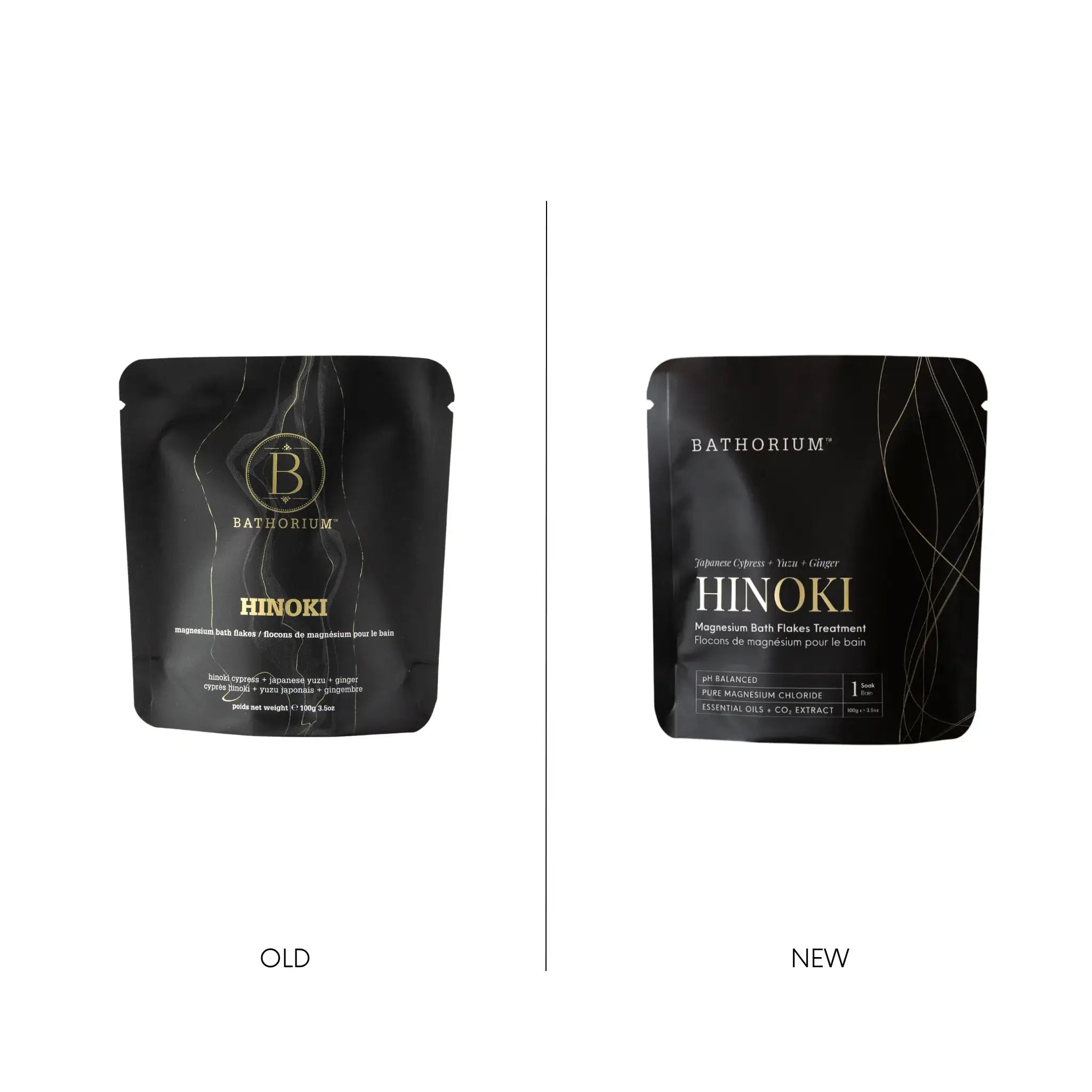 Hinoki Magnesium Bath Flakes 100g
