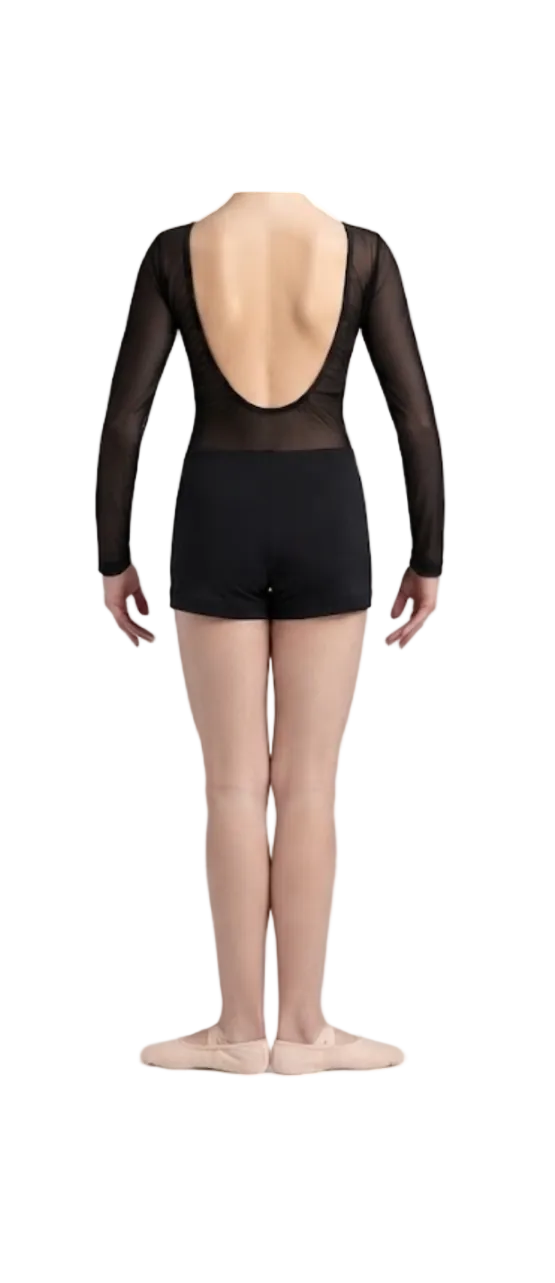 Black and Purple Unitard - CamelDance