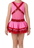 Pink and Red Dress - Stage Boutique