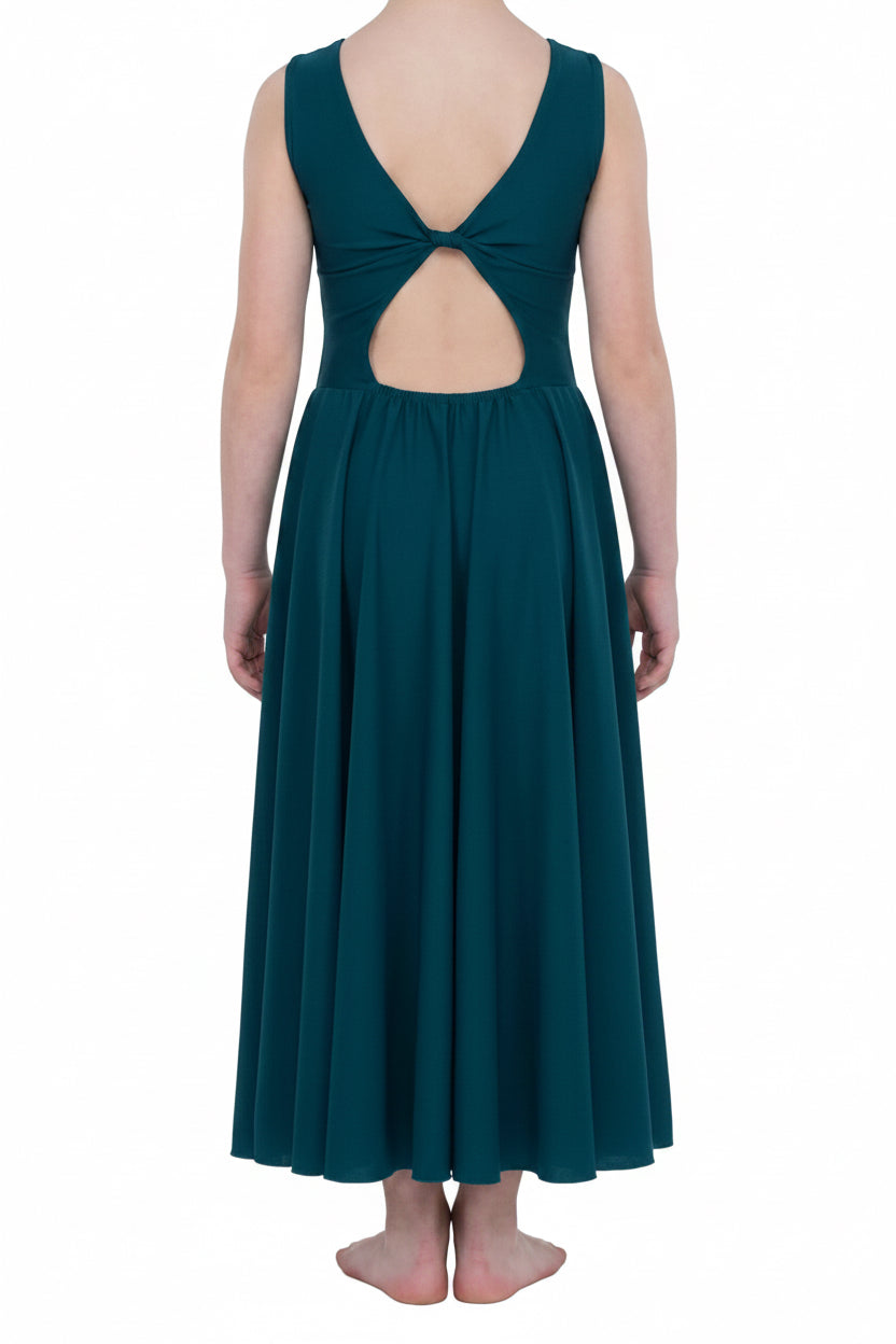 Dark Teal Dress - A Wish Come True