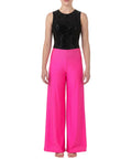 Pink and Black Pant Suit - CamelDance