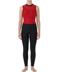 Red and Black Pant Suit - CamelDance