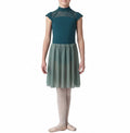 Two Tone Green Dress - Handmade