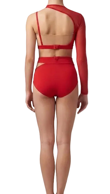 Red Two Piece - Handmade