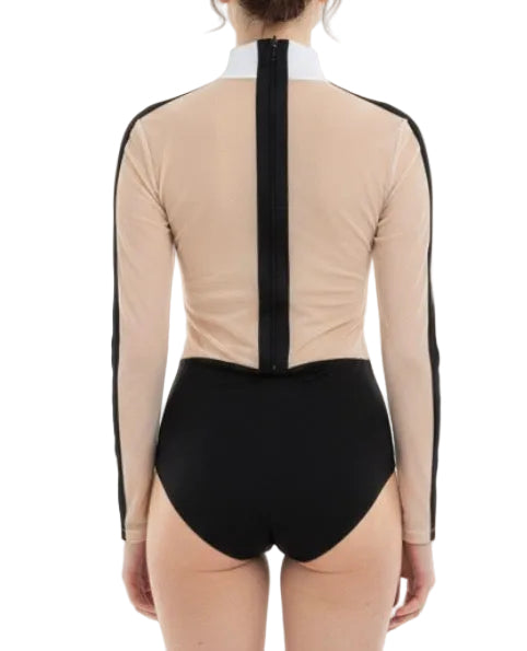 White and Black long sleeve