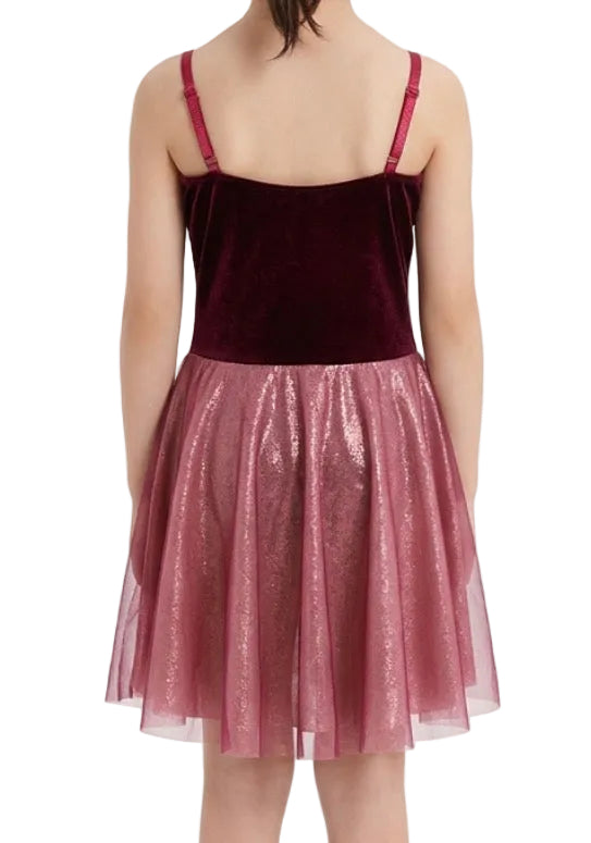 Burghundy, Gold and Rose Ballet