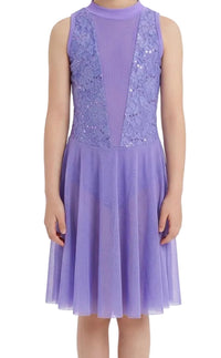 Lavender Purple Lyrical Dress