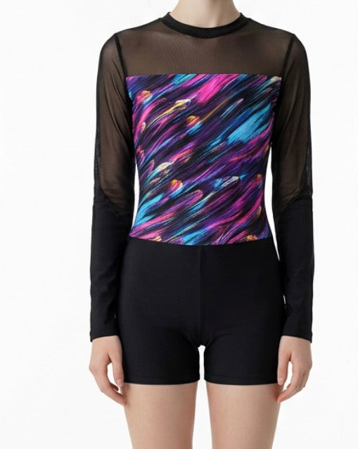 Multi Colour Unitard - CamelDance
