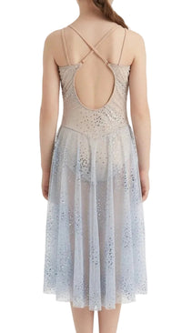 Silver Sleevless Dress