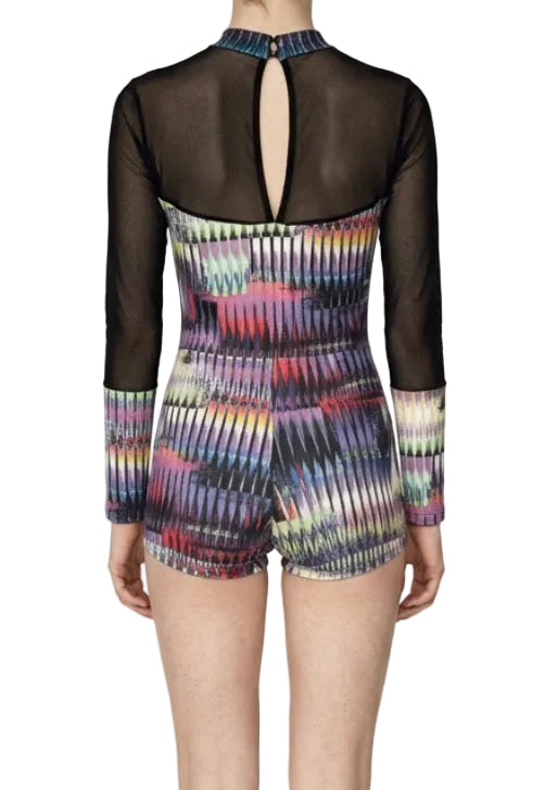 Multi-coloured Unitard