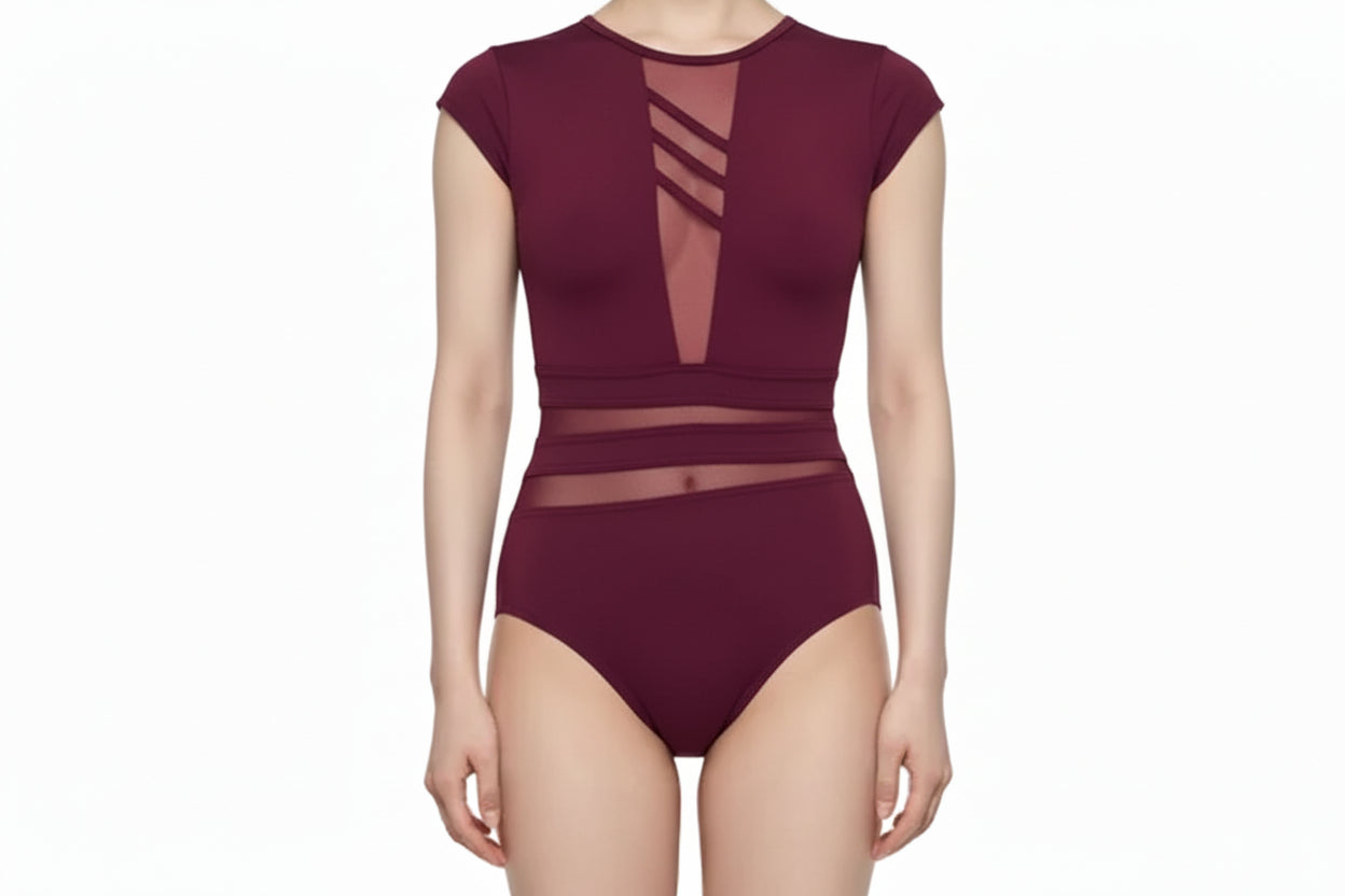 Open Back Leotard - lined