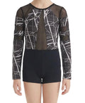 Black Unitard with White Accents - Weissman