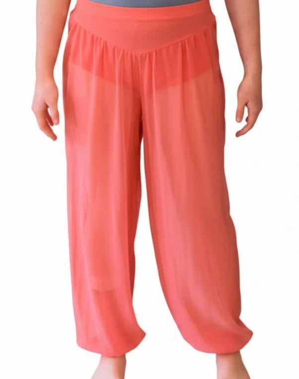 Coral Gypsy Pants