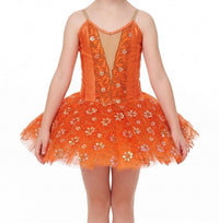 Orange and Gold Tutu - Rental