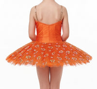 Orange and Gold Tutu - Rental