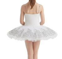 White and Silver Tutu - Rental