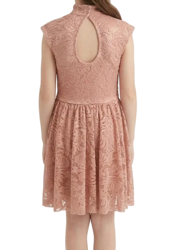 Pink Lace Dress