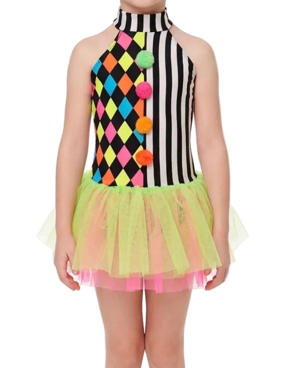 Fun Bright Multicoloured Dress - Weissman