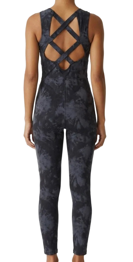 Black and Grey Bodysuit