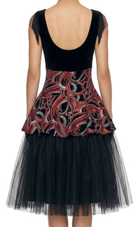 Black and Red Ballet Dress