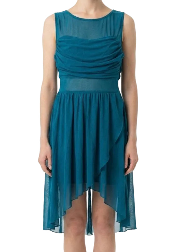 Teal Lyrical Dress