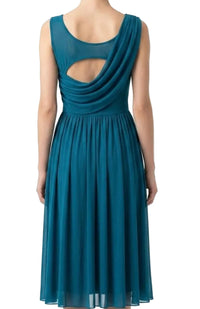 Teal Lyrical Dress