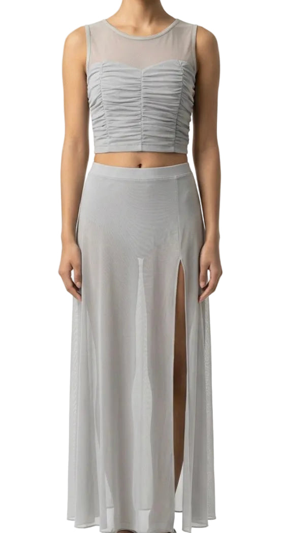 Grey Two Piece