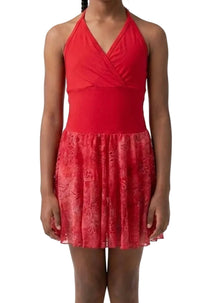 Red Halter Dress