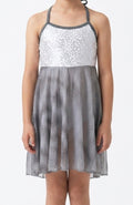 Grey and Silver Sparkle Dress