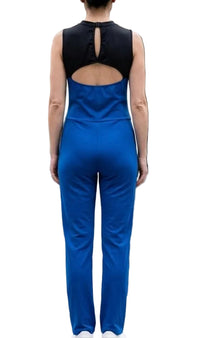 Blue and Black Pant Suit - CamelDance