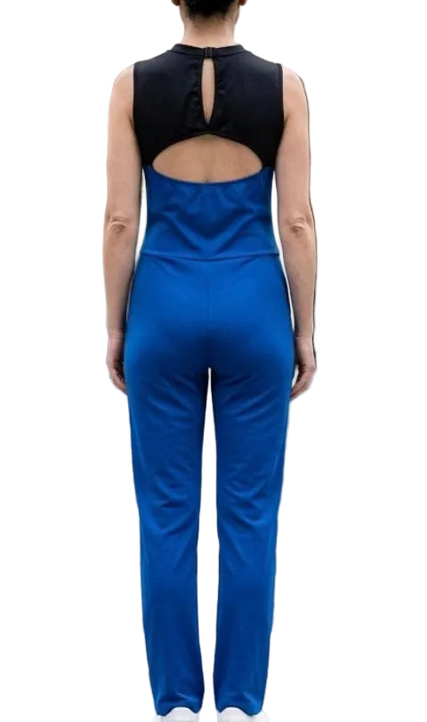 Blue and Black Pant Suit - CamelDance
