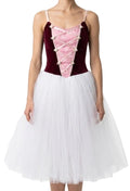 Ballet Dress Burgundy and Pink - CamelDance