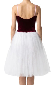 Ballet Dress Burgundy and Pink - CamelDance