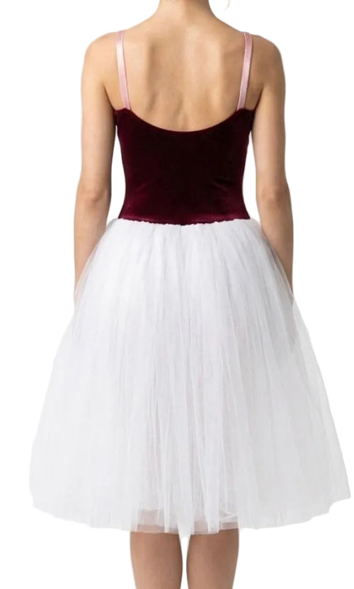 Ballet Dress Burgundy and Pink - CamelDance