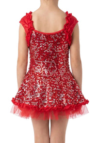Red Sequence Dress - Weissman