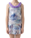 Crushed Velvet Dress - CamelDance