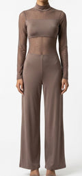 Light Egplant Pant Suit - Balera