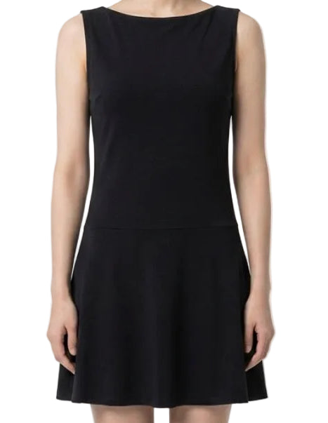 Black Open Back Dress - Balera