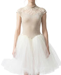 Lace Crystal Plush Dress - Arietta by Weissman