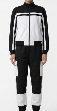 Sporty Jacket and Colour Blocked Pants   - Balera