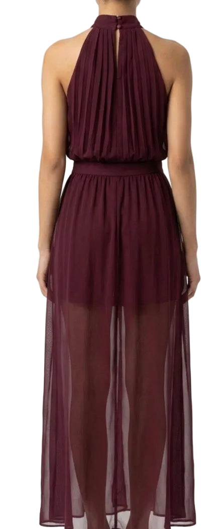 Halter Top With Slit Skirt - Balera