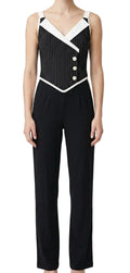 "New York, New York" Pinstripe Jumpsuit Jazz Costume - Weissman