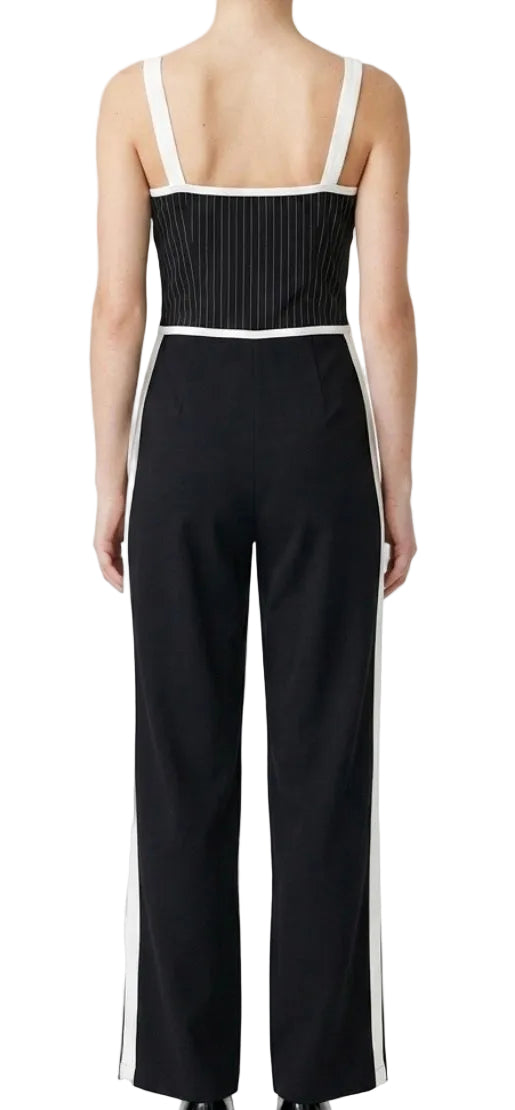 "New York, New York" Pinstripe Jumpsuit Jazz Costume - Weissman