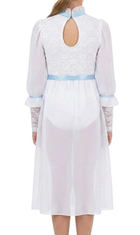 Vintage Style White Dress