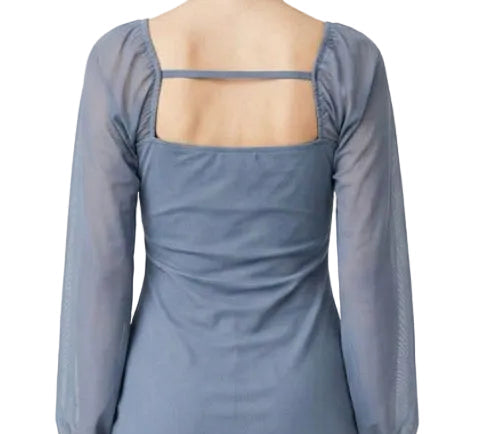 Mesh Poet Sleeve Dress - Balera