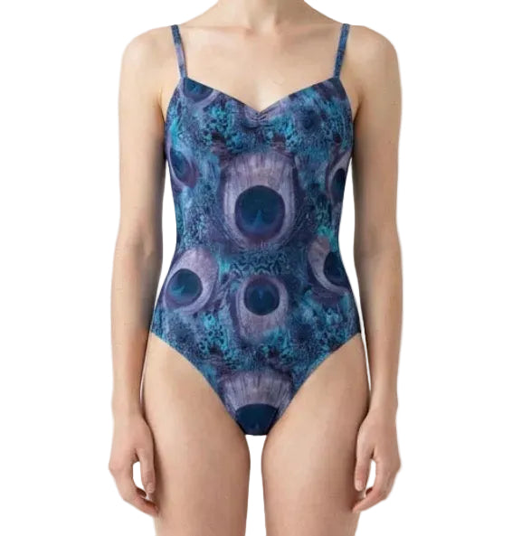 Peacock Pattern Leotard - CamelDance