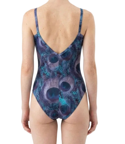 Peacock Pattern Leotard - CamelDance