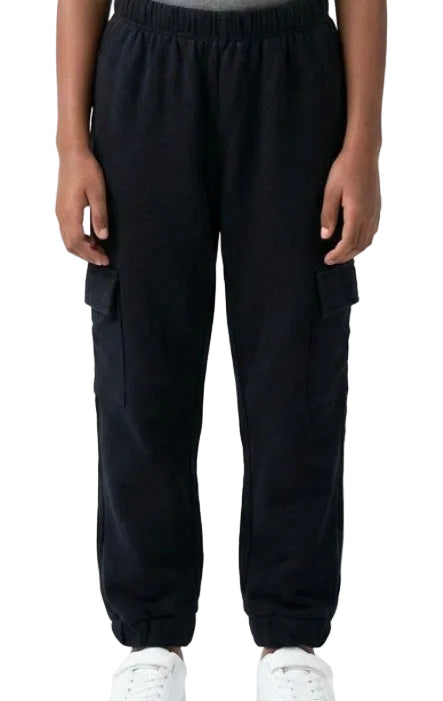 Black Cargo Sweats - Weissman